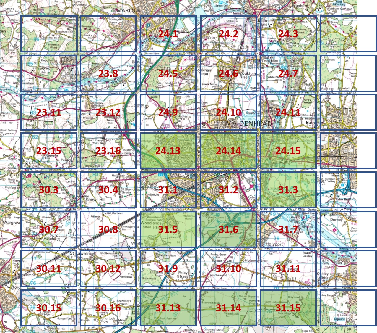 Index Map 1866-83